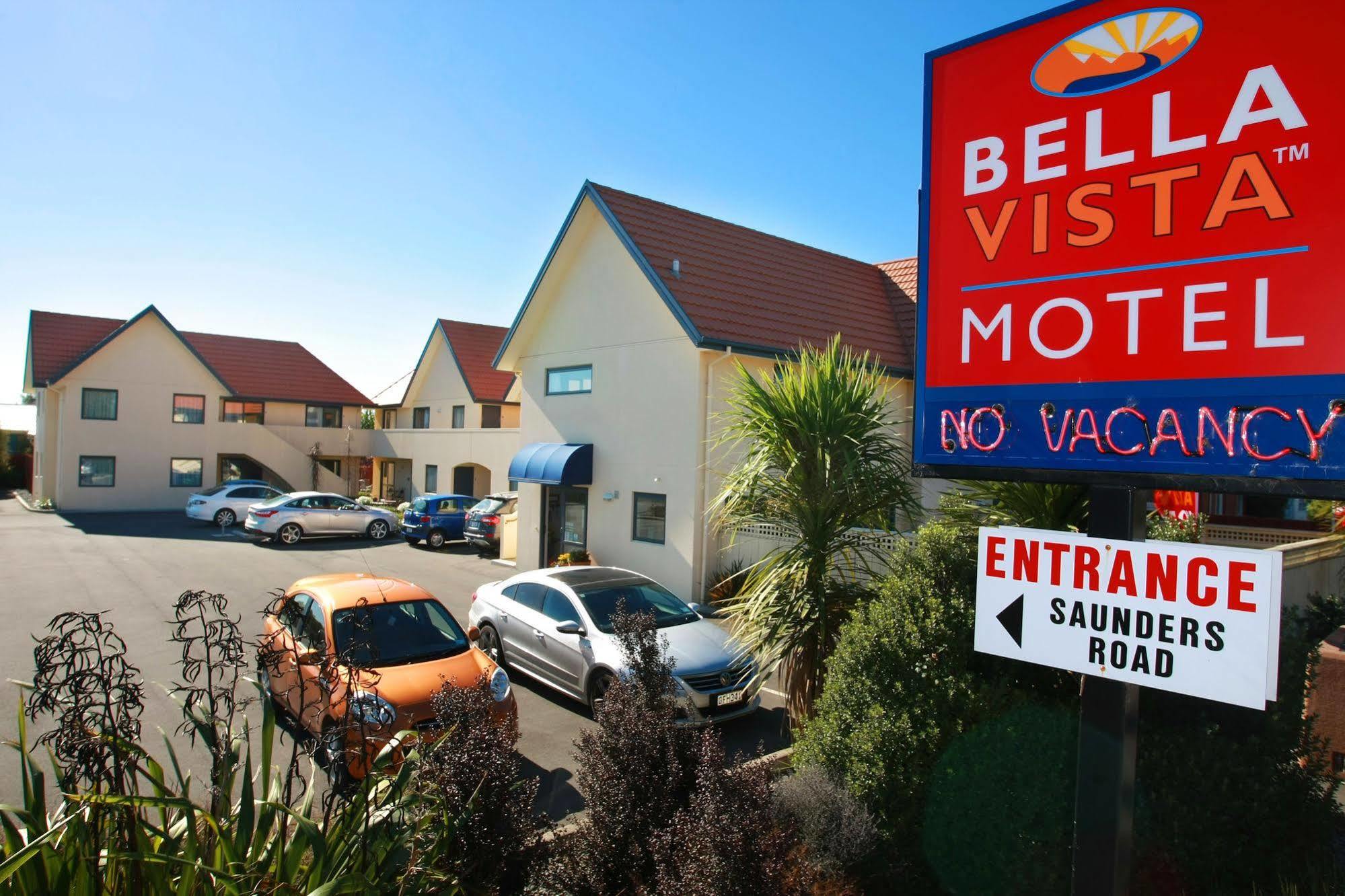 Bella Vista Motel Ashburton Exteriör bild
